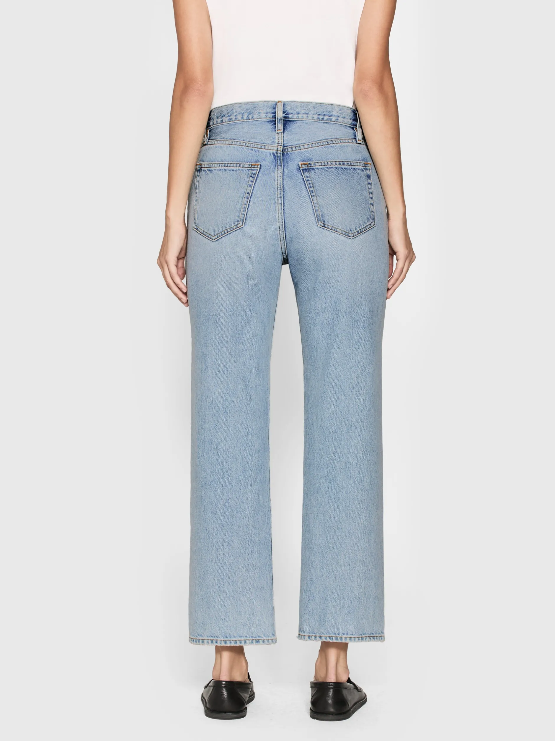 FRAME Le Jane Crop in<Women Straight
