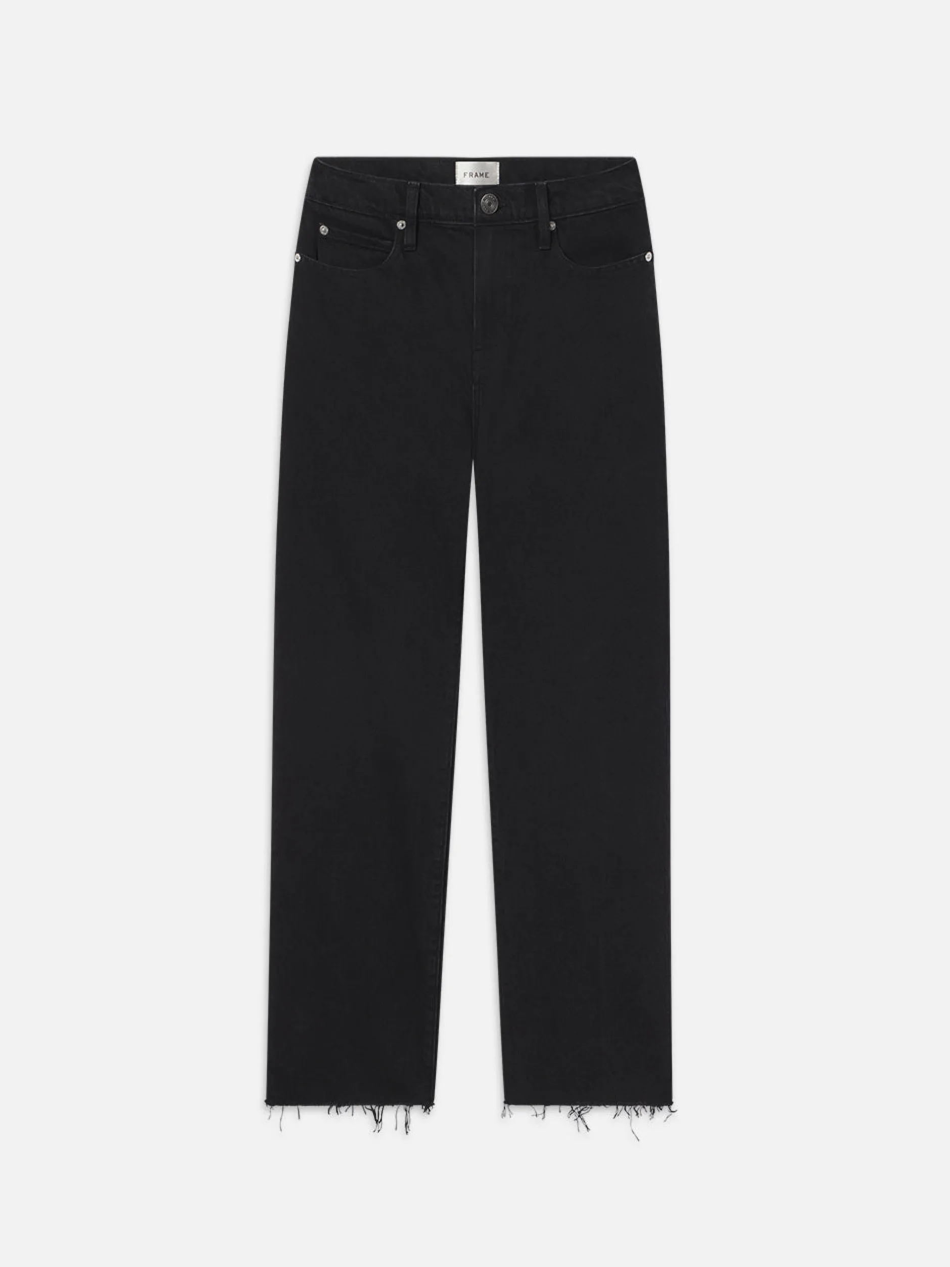 FRAME Le Jane Crop Raw Fray in<Women Straight