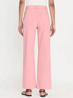 FRAME Le Jane Wide Crop in Washed Dusty Pink<Women Wide Leg