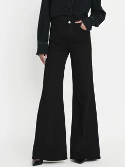 FRAME Le Palazzo in Film Noir<Women Wide Leg|Long