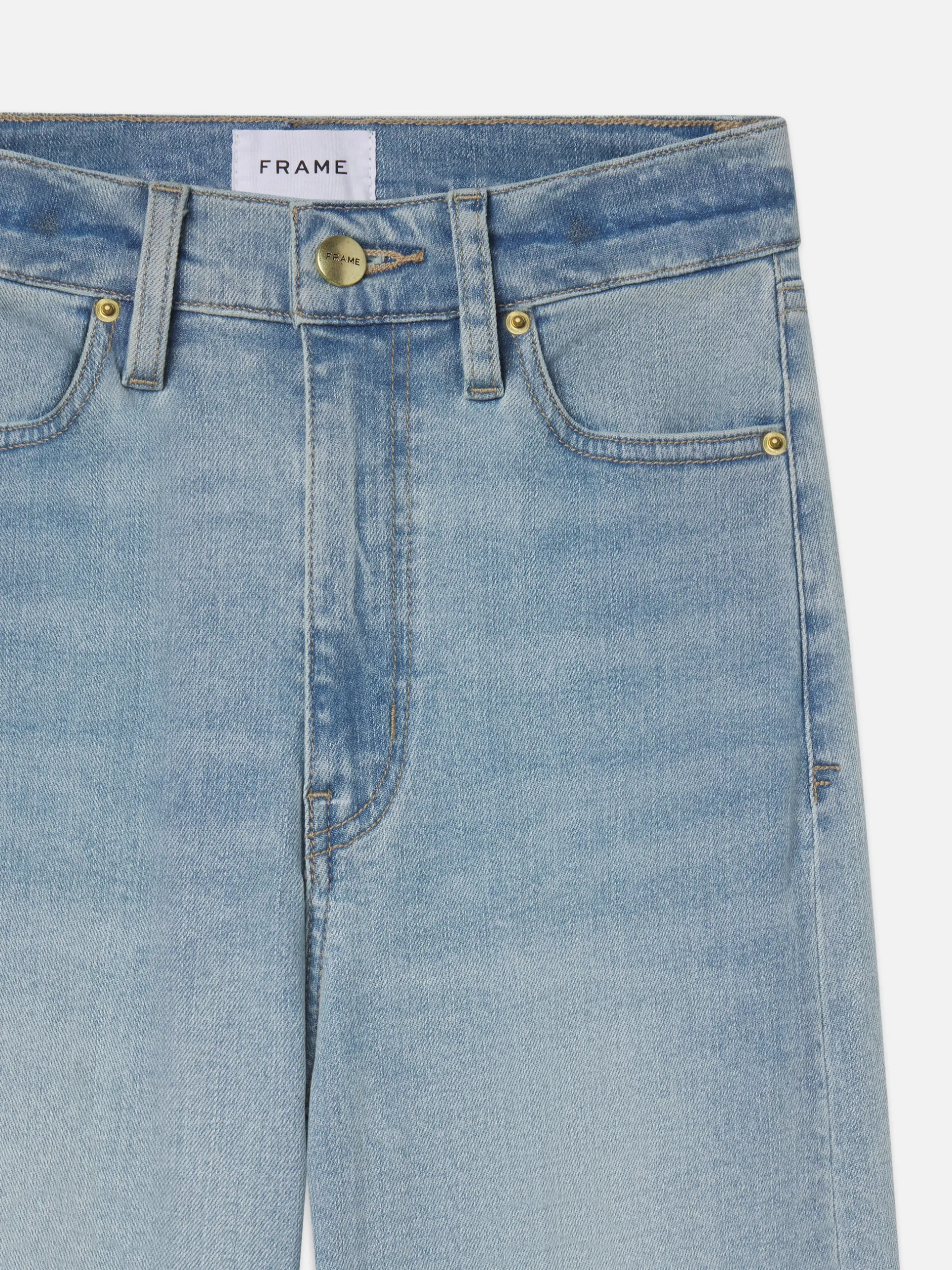 FRAME Le Palazzo Crop in Blue Springs<Women Wide Leg