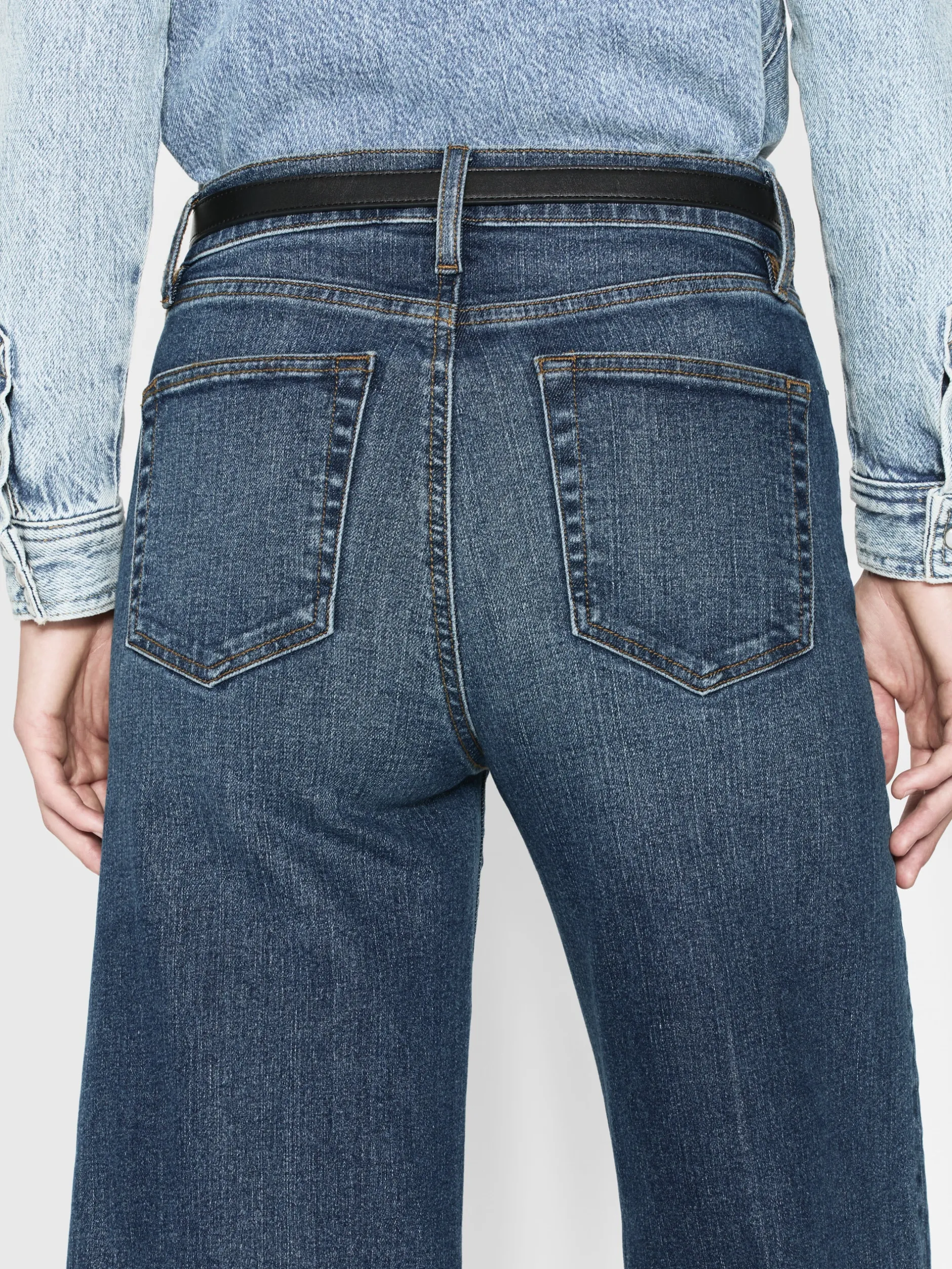 FRAME Le Palazzo Crop in<Women Wide Leg