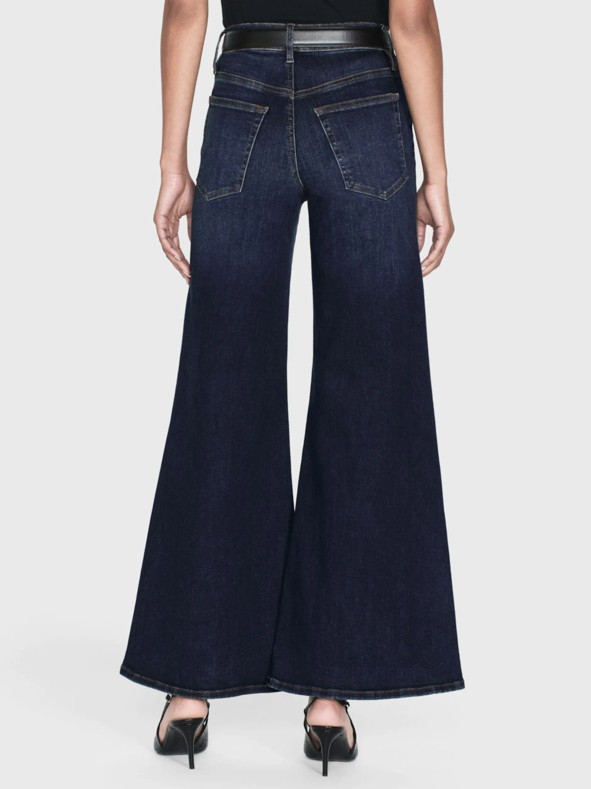 FRAME Le Palazzo Crop in<Women Wide Leg
