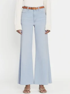 FRAME Le Palazzo Crop Raw After in<Women Wide Leg