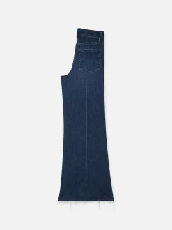 FRAME Le Palazzo Crop Raw Fray in<Women Wide Leg
