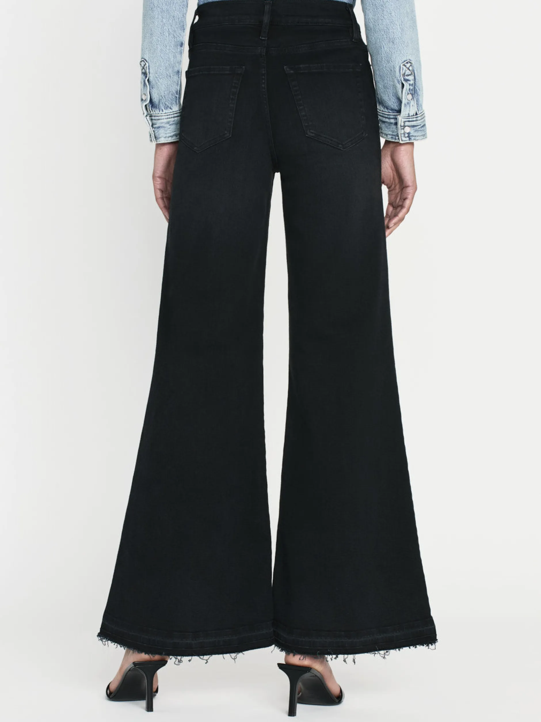 FRAME Le Palazzo Crop Released Hem in<Women Wide Leg