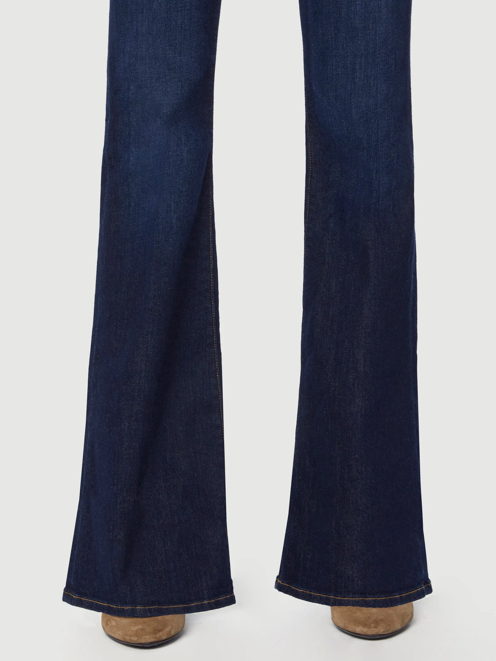 FRAME Le Pixie High Flare in<Women Flare|Petite