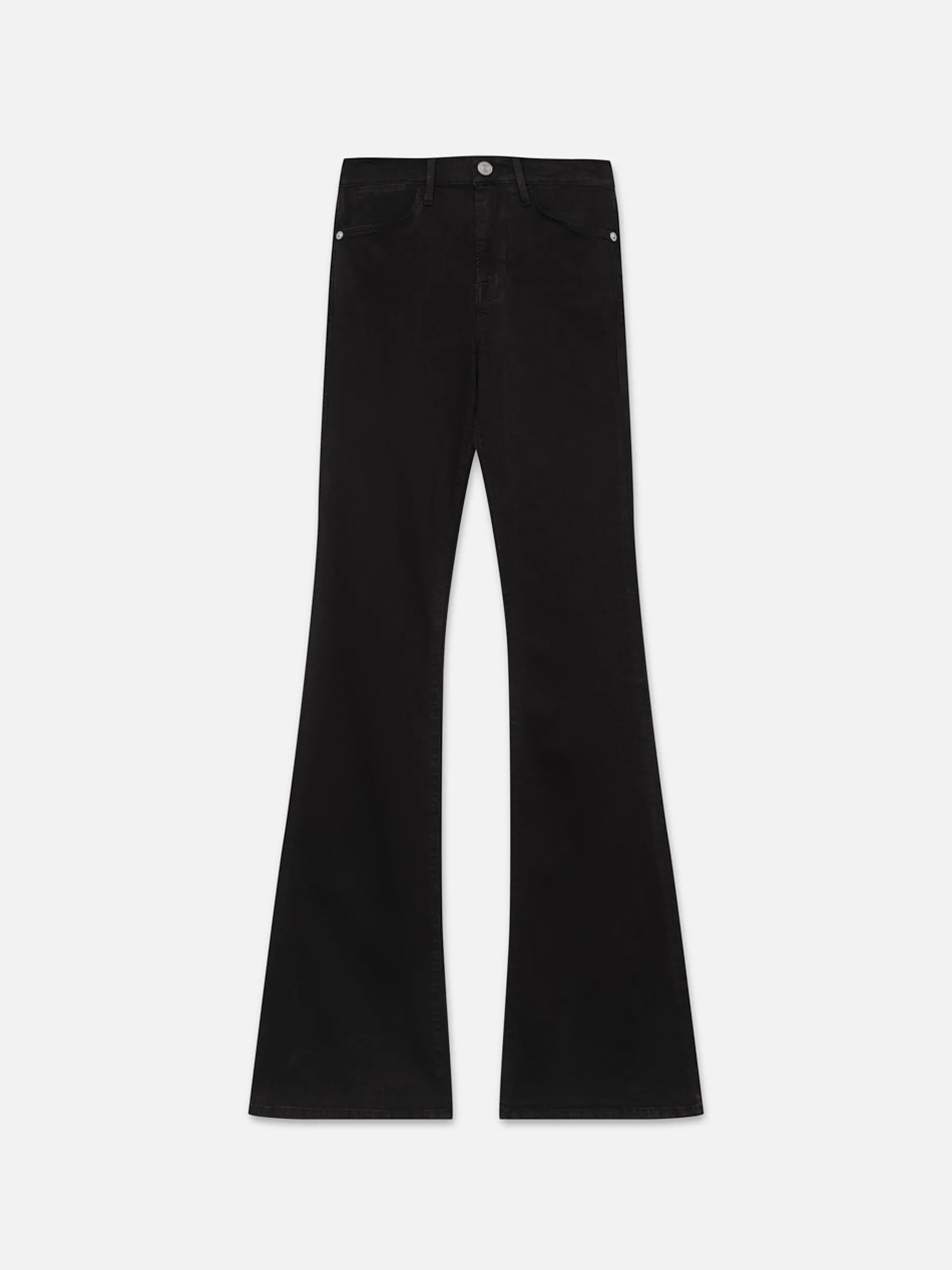 FRAME Le Pixie High Flare in Film Noir<Women Flare|Petite