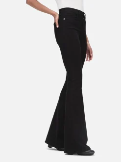 FRAME Le Pixie High Flare in Film Noir<Women Flare|Petite
