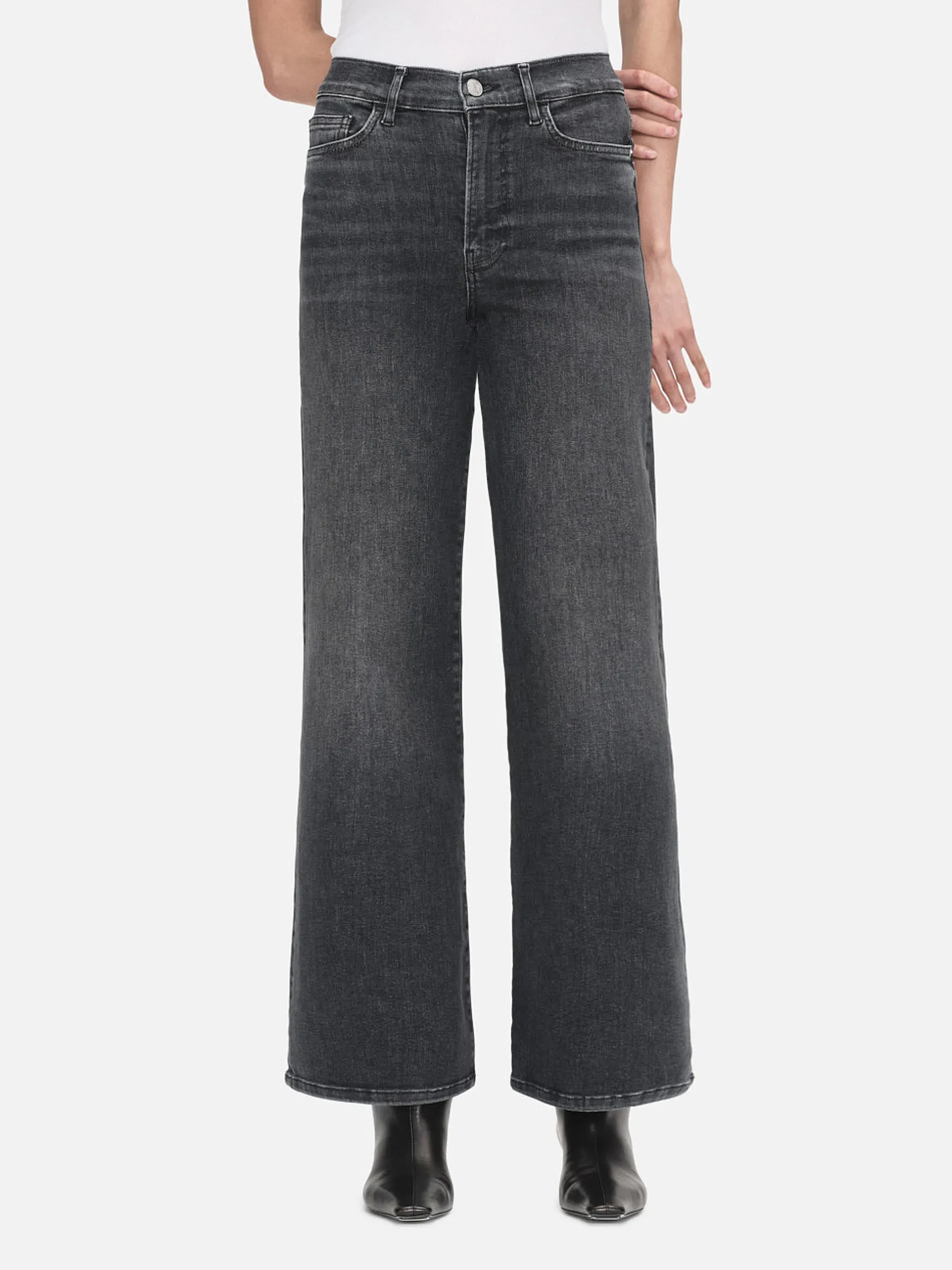 FRAME Le Slim Palazzo in<Women Wide Leg