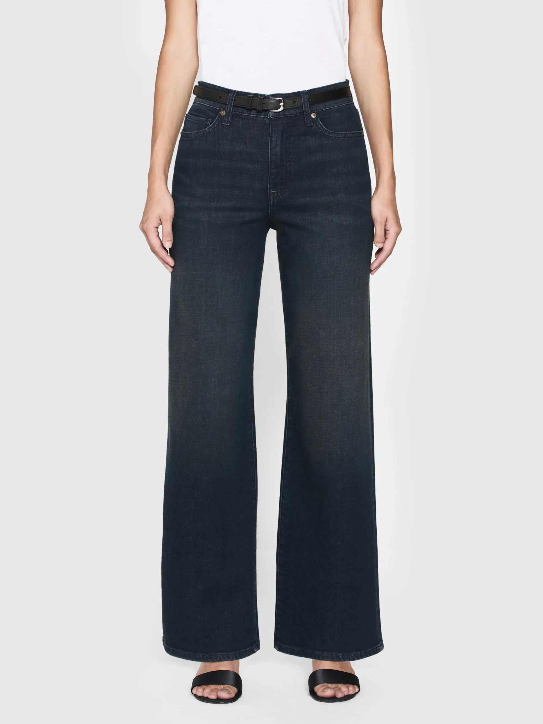 FRAME Le Slim Palazzo in<Women Wide Leg