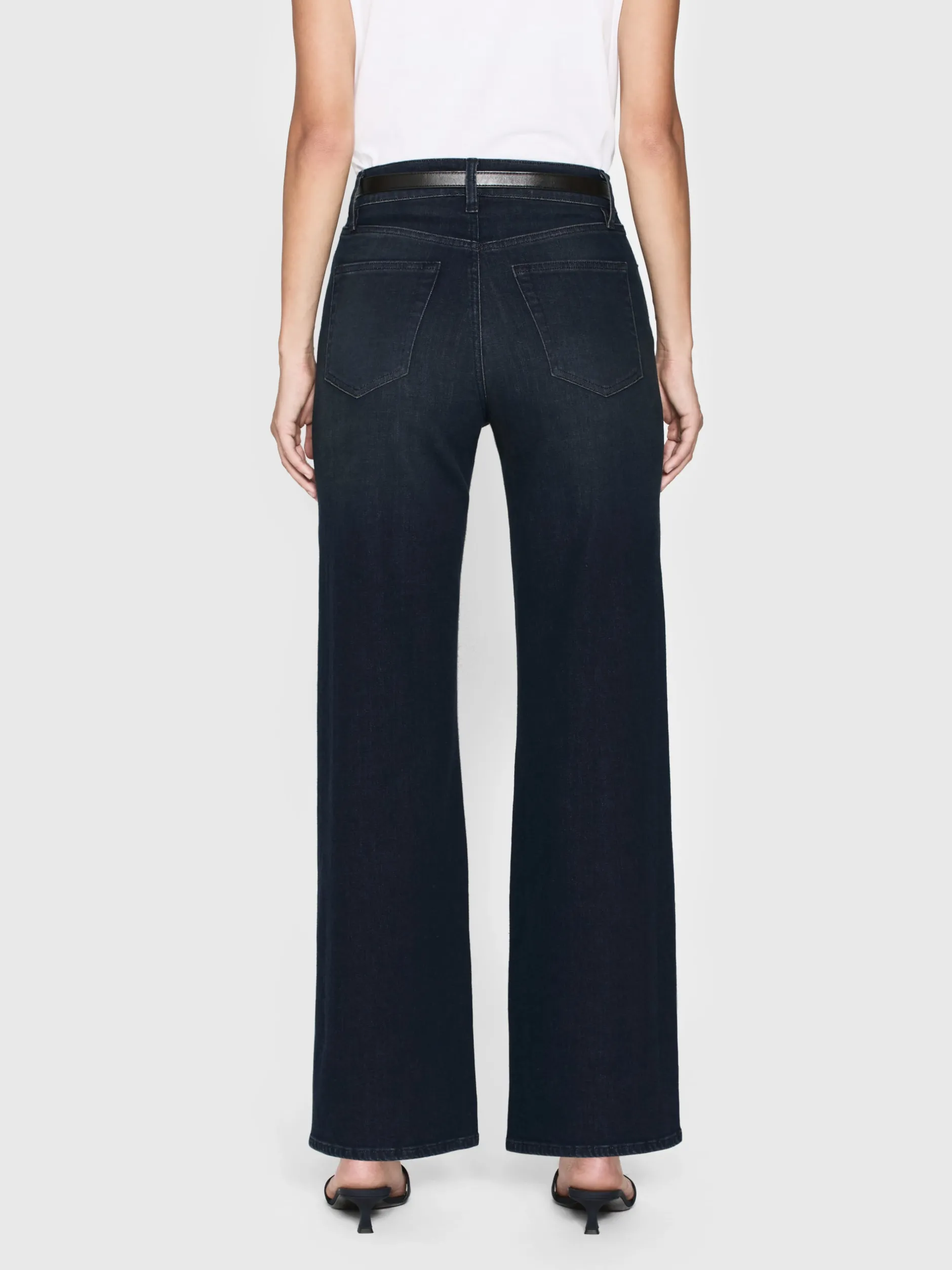 FRAME Le Slim Palazzo in<Women Wide Leg