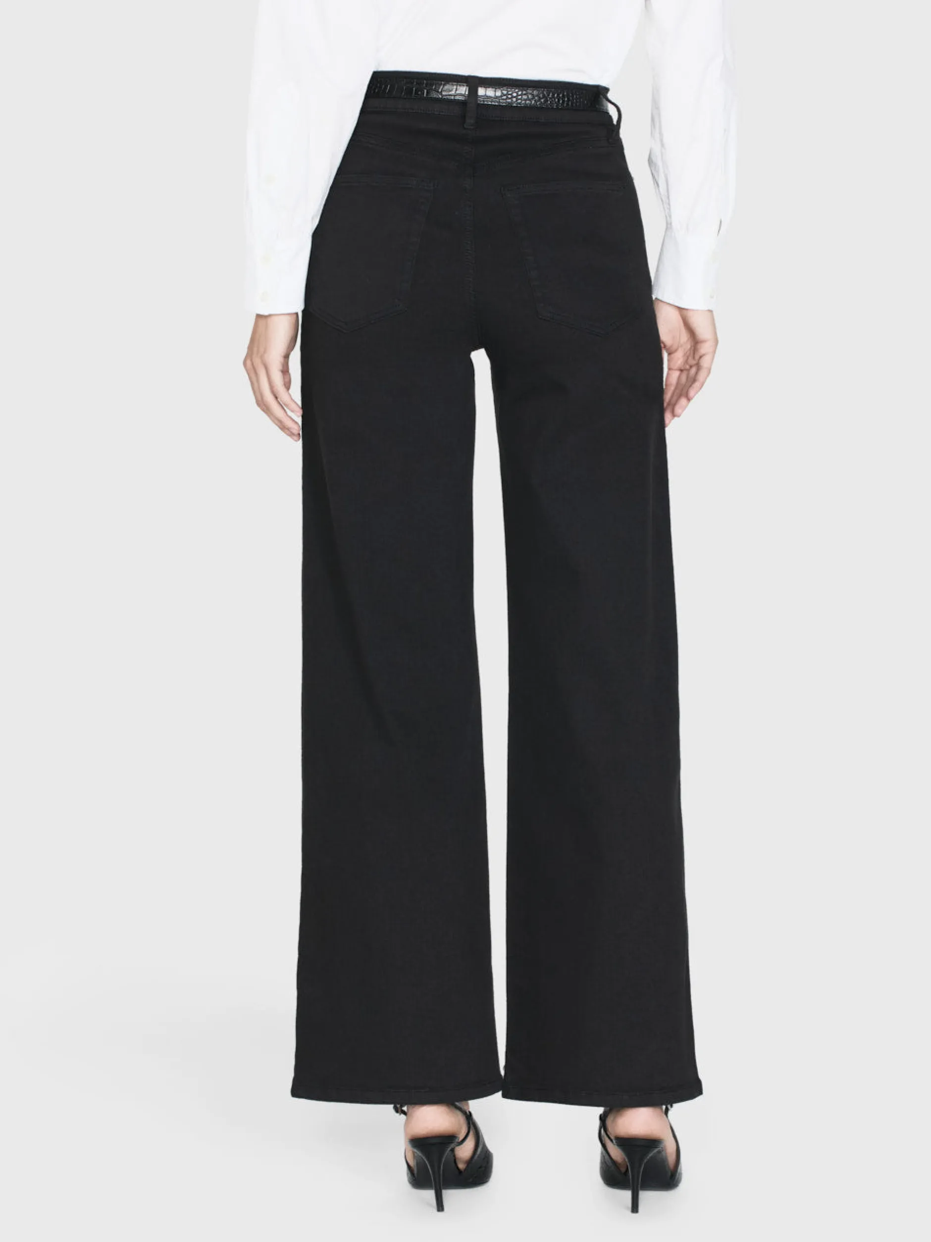 FRAME Le Slim Palazzo in<Women Wide Leg