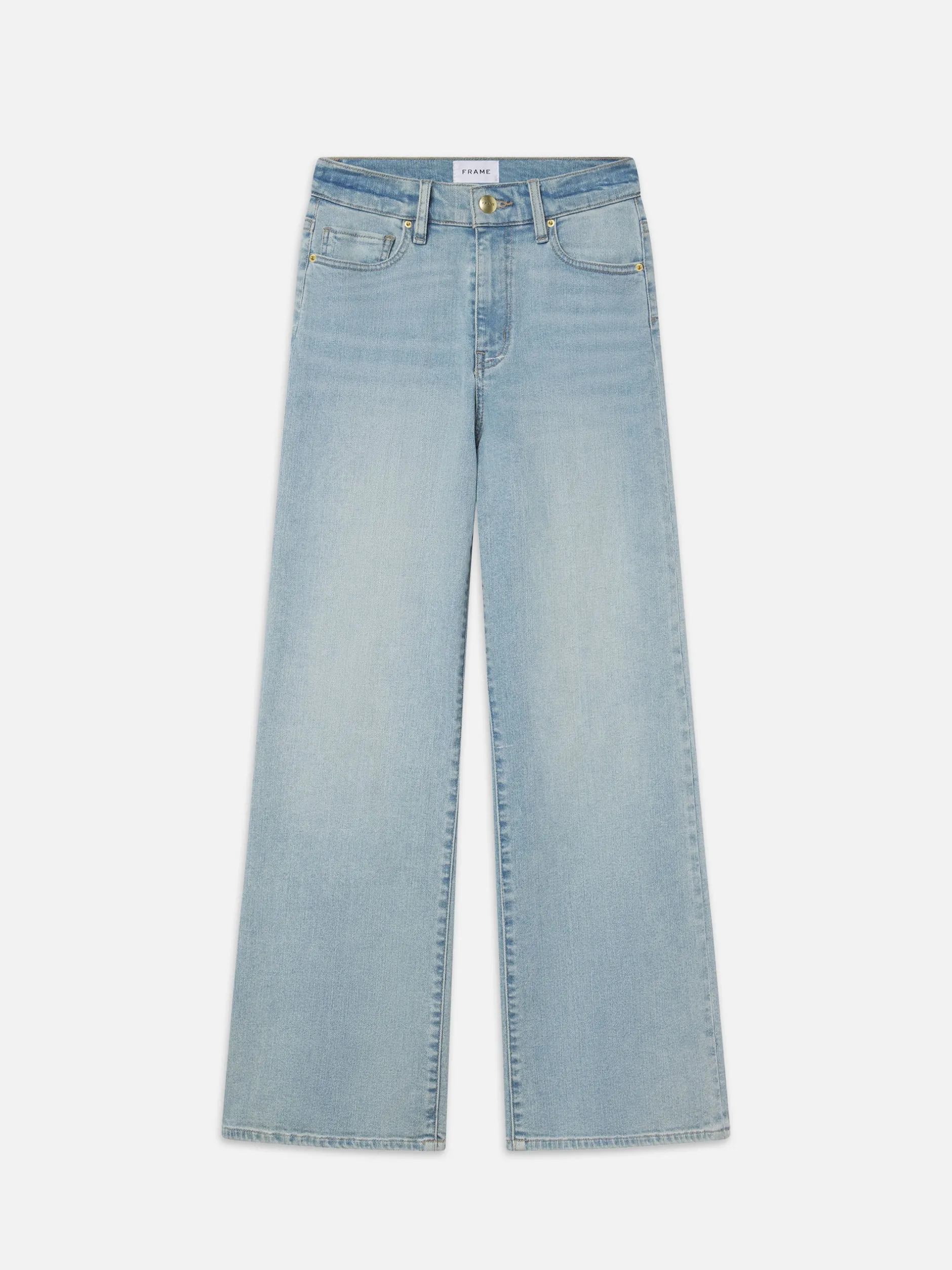 FRAME Le Slim Palazzo in Blue Springs<Women Wide Leg