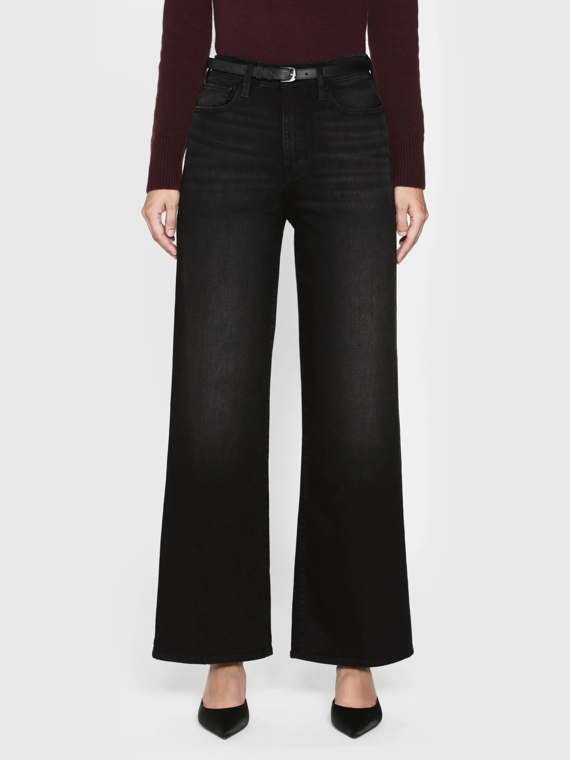 FRAME Le Slim Palazzo in<Women Wide Leg