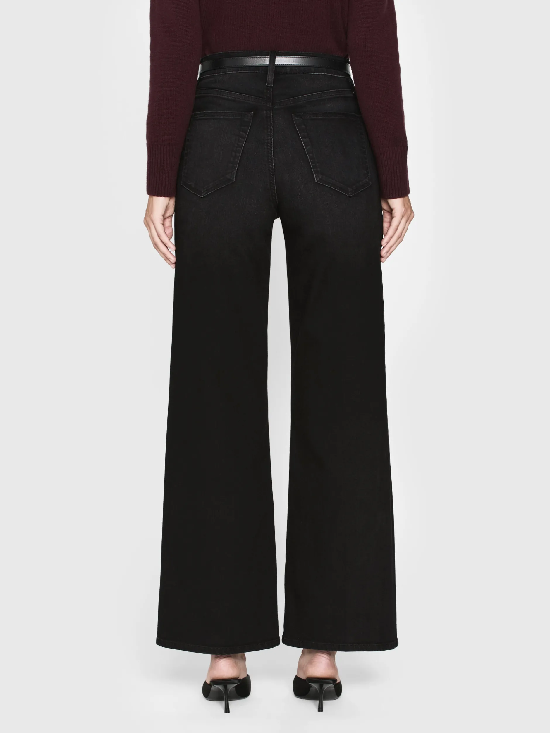 FRAME Le Slim Palazzo in<Women Wide Leg