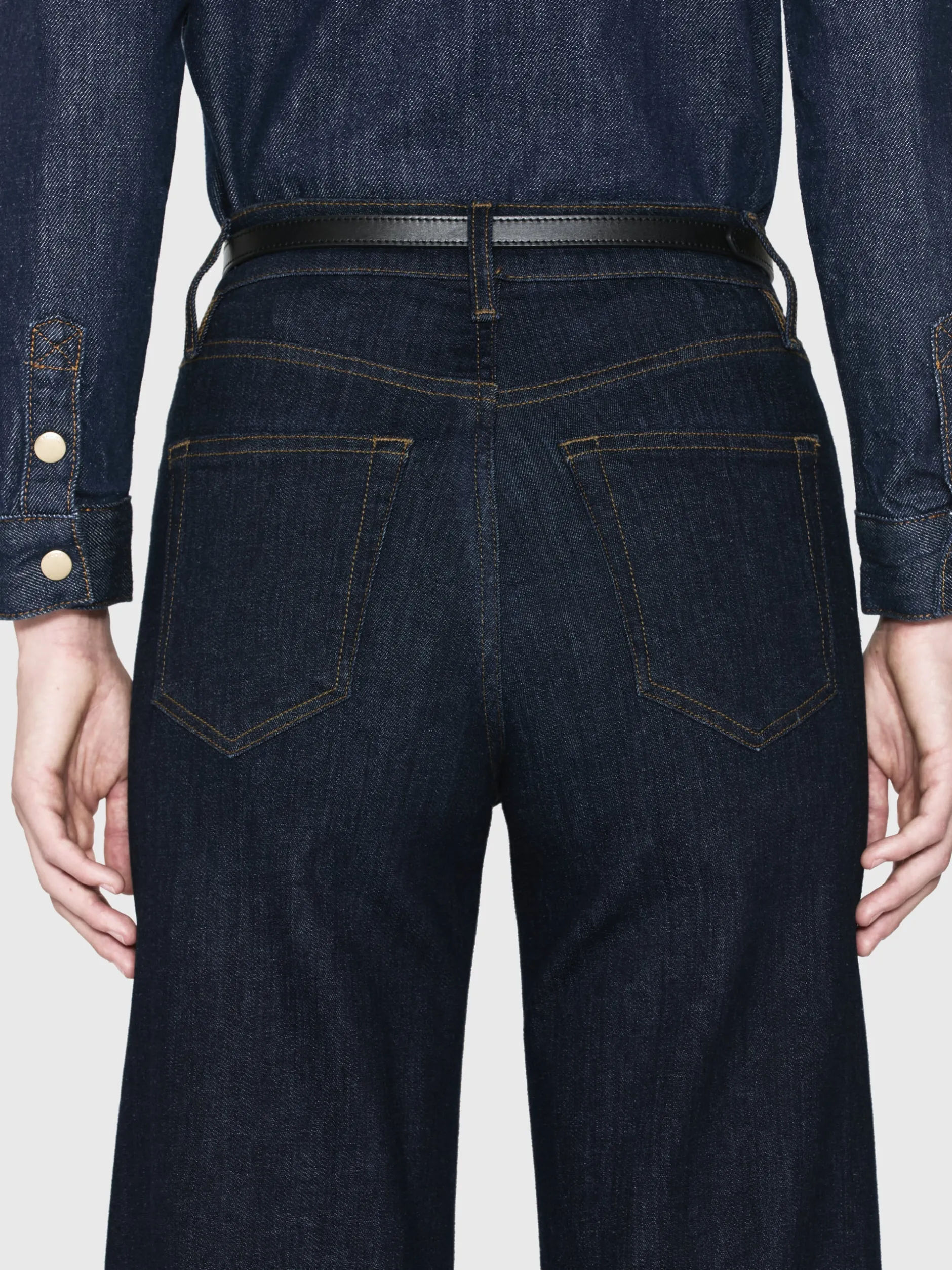 FRAME Le Slim Palazzo in<Women Wide Leg