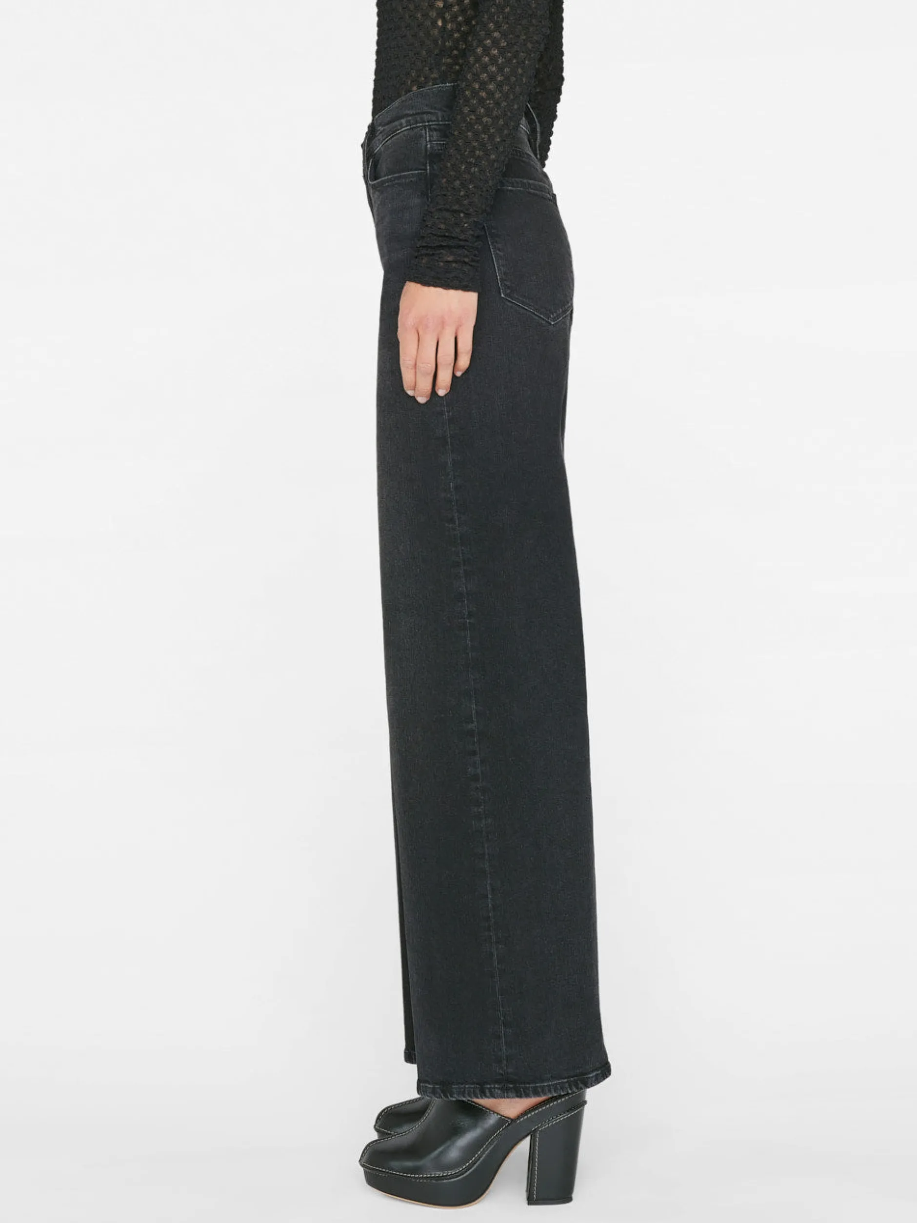 FRAME Le Slim Palazzo in<Women Wide Leg