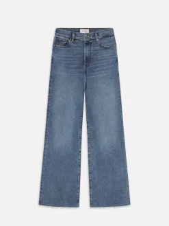 FRAME Le Slim Palazzo in Rowley Raw After<Women Wide Leg
