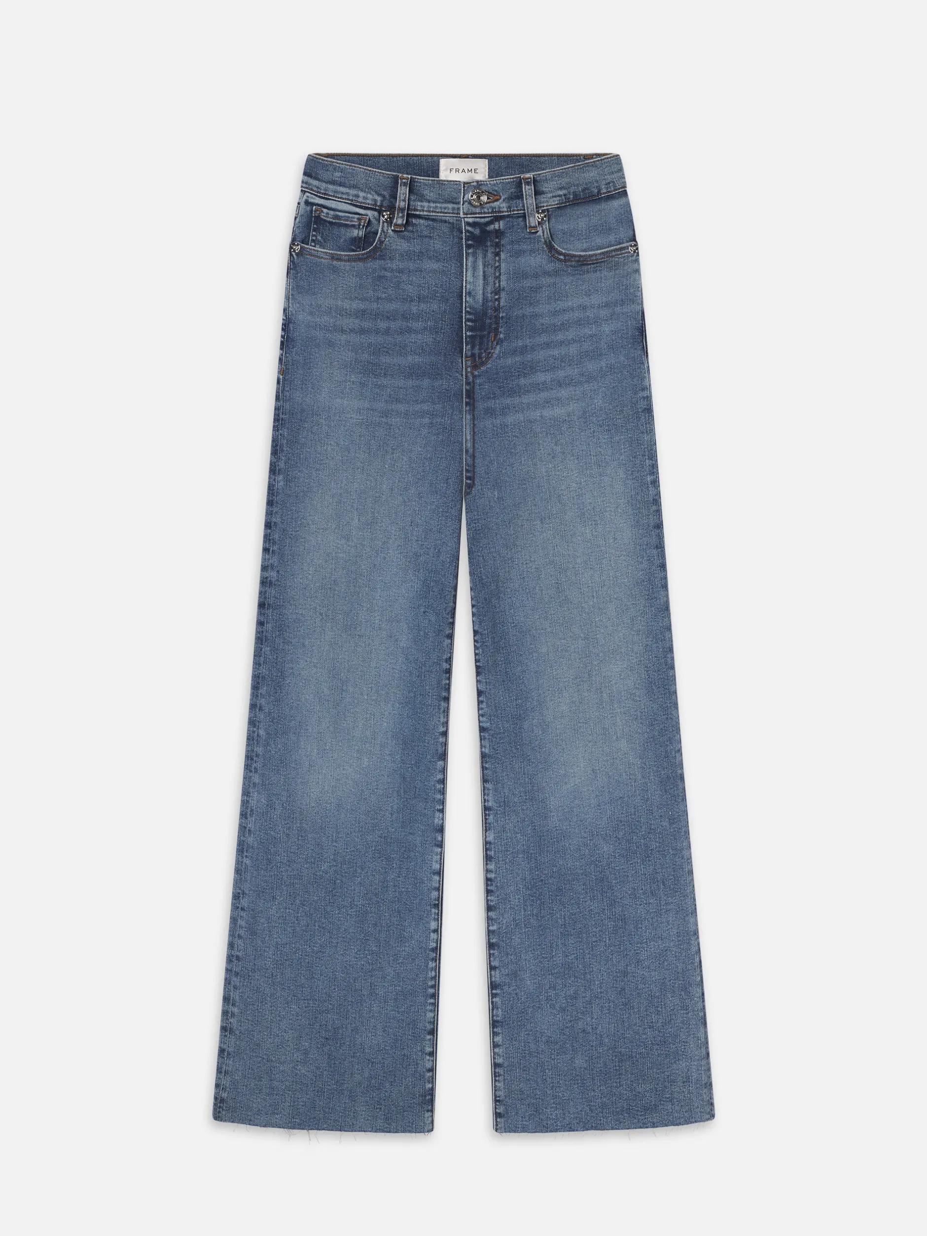 FRAME Le Slim Palazzo in Rowley Raw After<Women Wide Leg