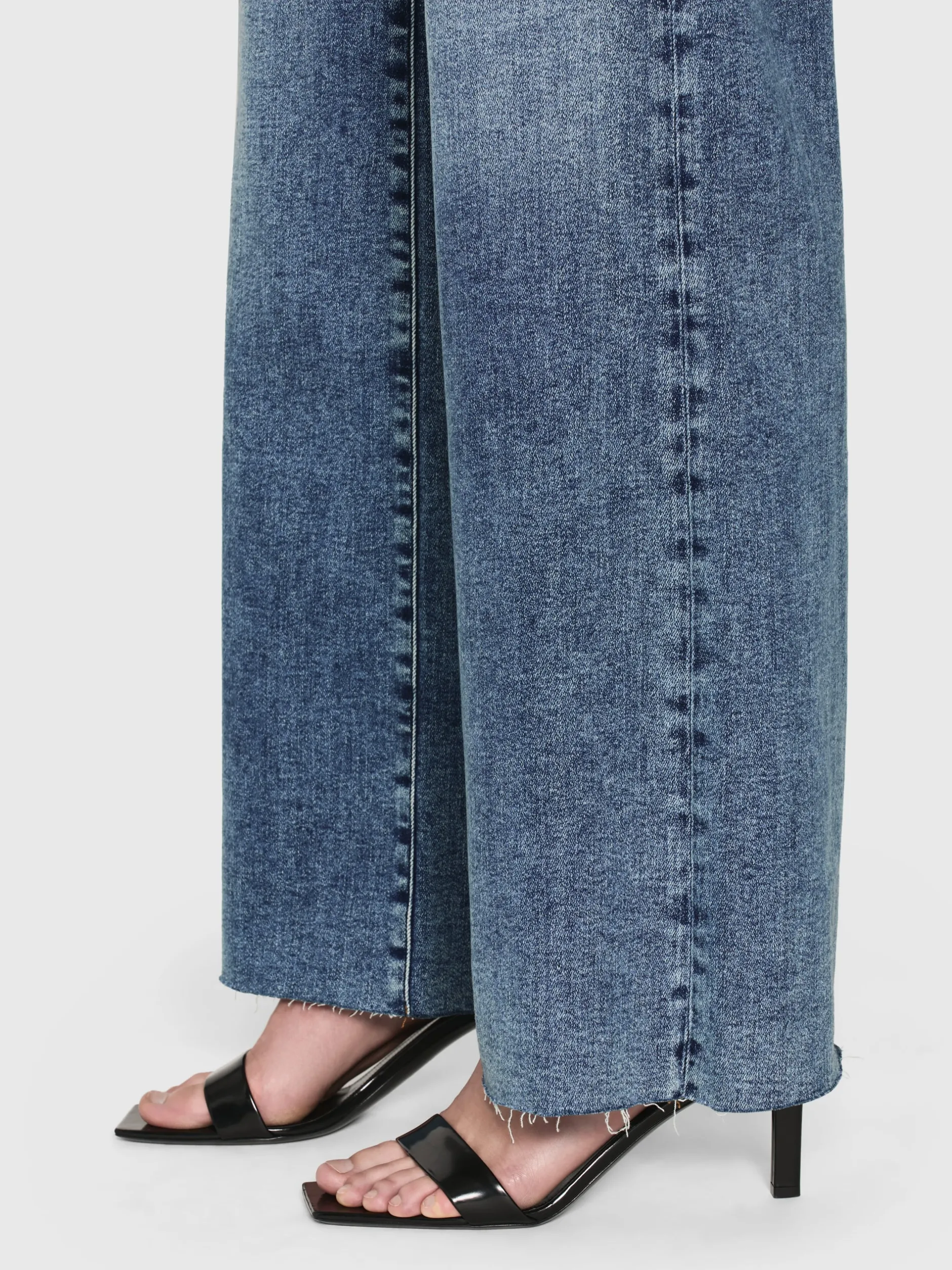 FRAME Le Slim Palazzo in Rowley Raw After<Women Wide Leg