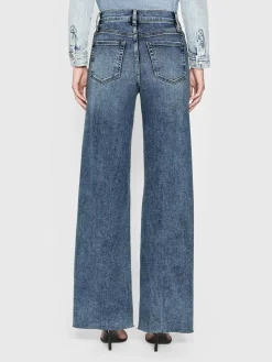 FRAME Le Slim Palazzo in Rowley Raw After<Women Wide Leg