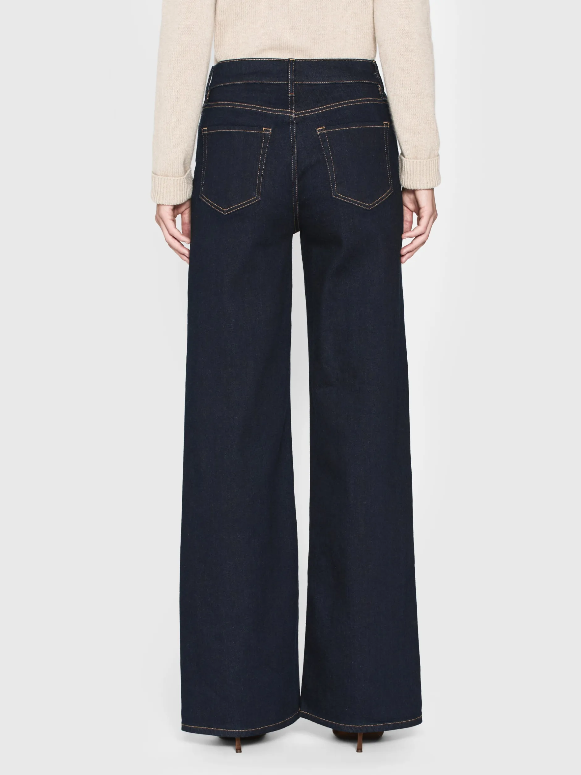 FRAME Le Slim Palazzo in<Women Wide Leg