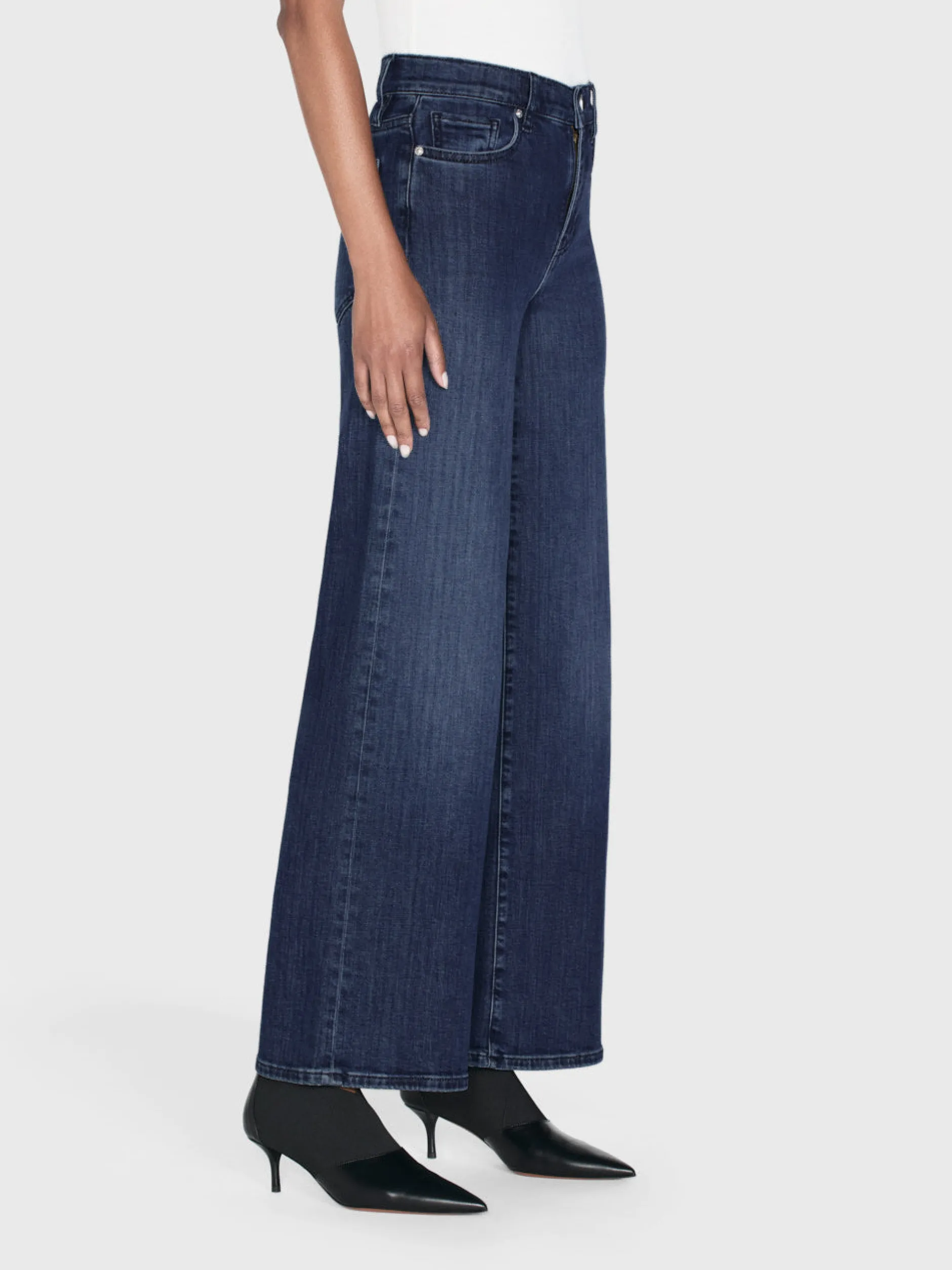 FRAME Le Slim Palazzo in<Women Wide Leg