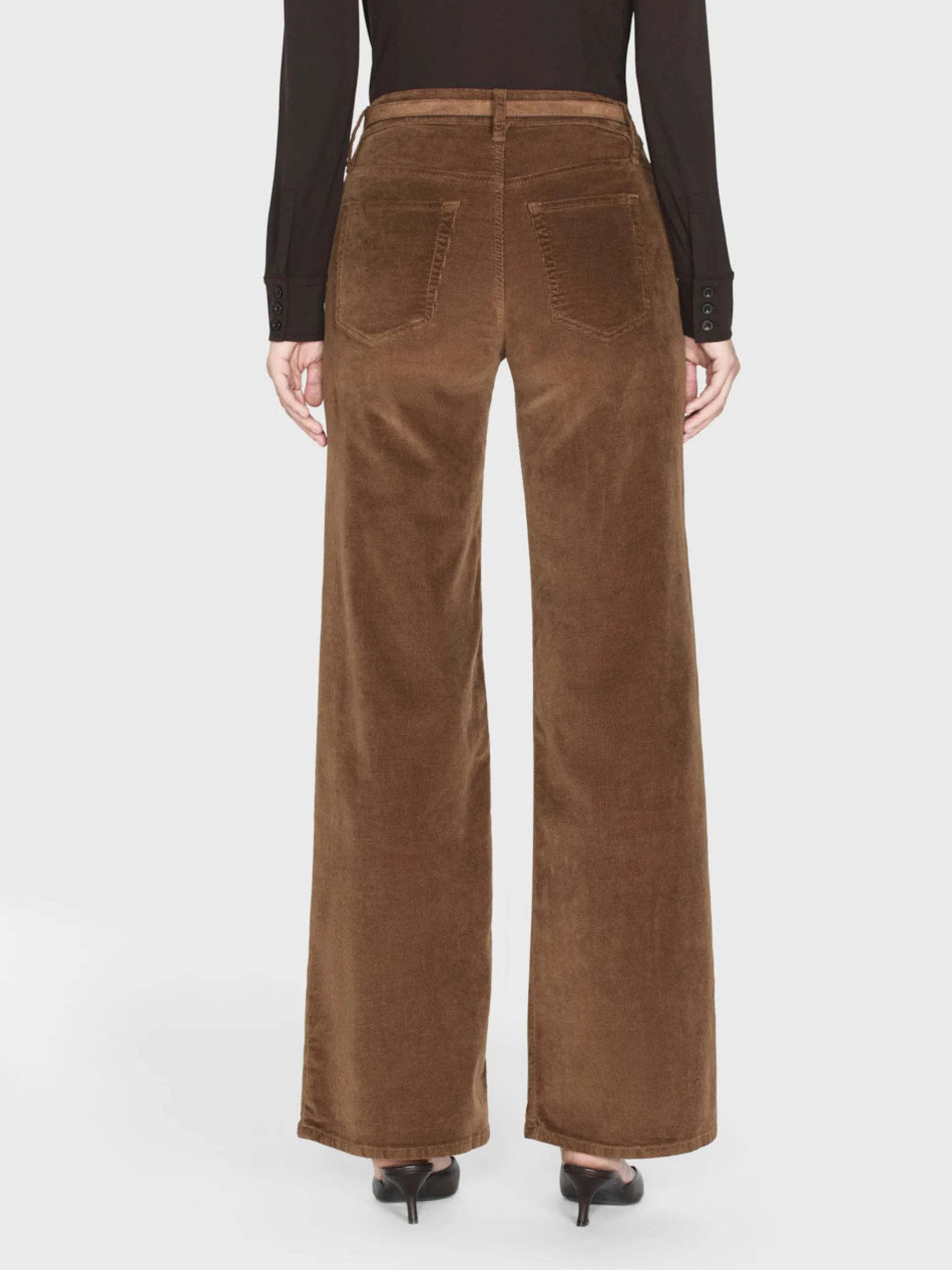 FRAME Le Slim Palazzo Corduroy in<Women Pants