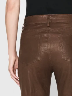 FRAME Le Slim Palazzo Leather in<Women Leather & Suede|Pants