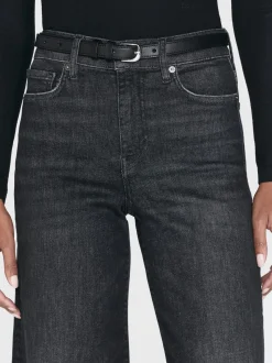 FRAME Le Slim Palazzo Raw Fray in<Women Wide Leg