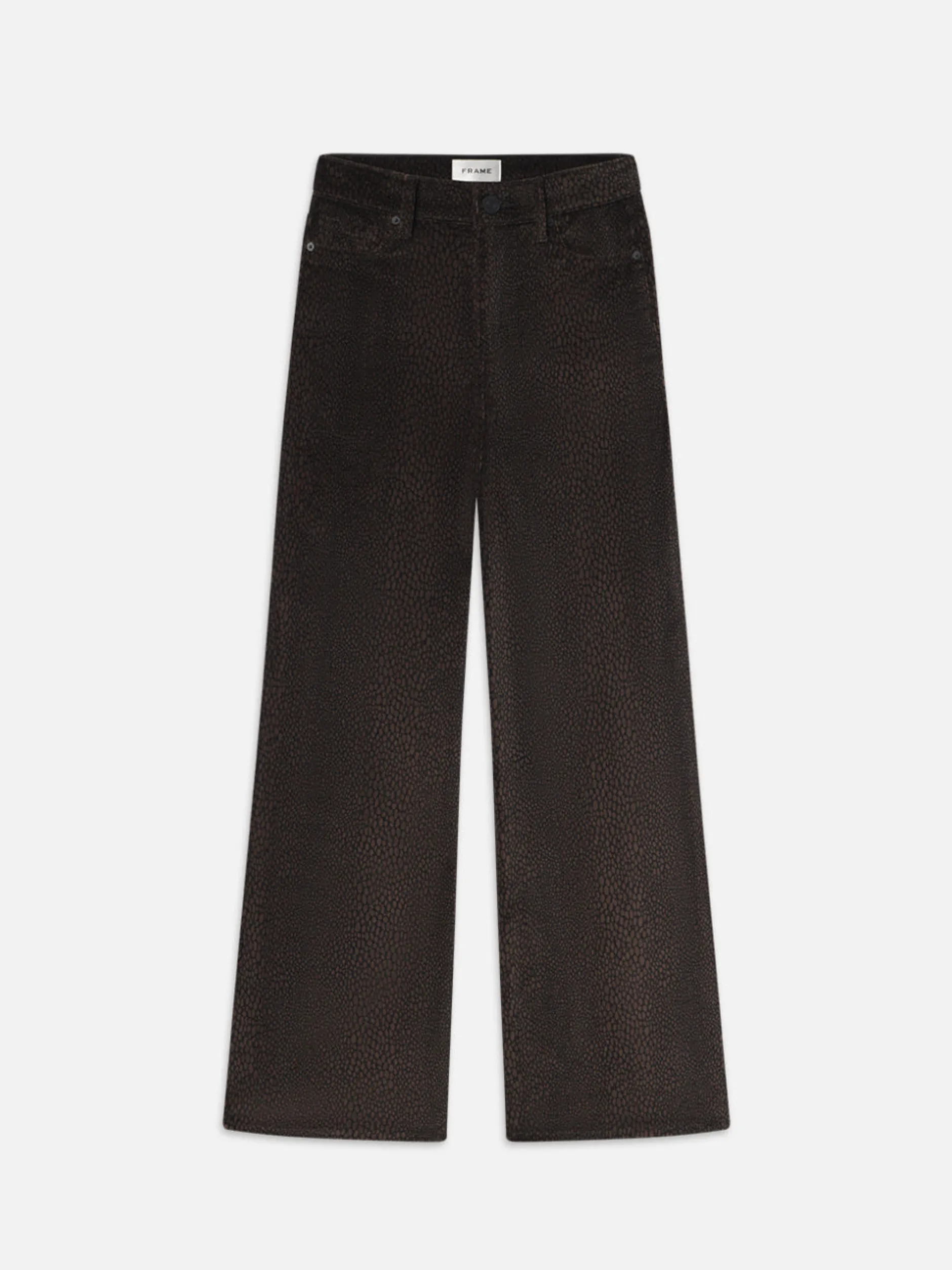 FRAME Le Slim Palazzo Velveteen in<Women Wide Leg