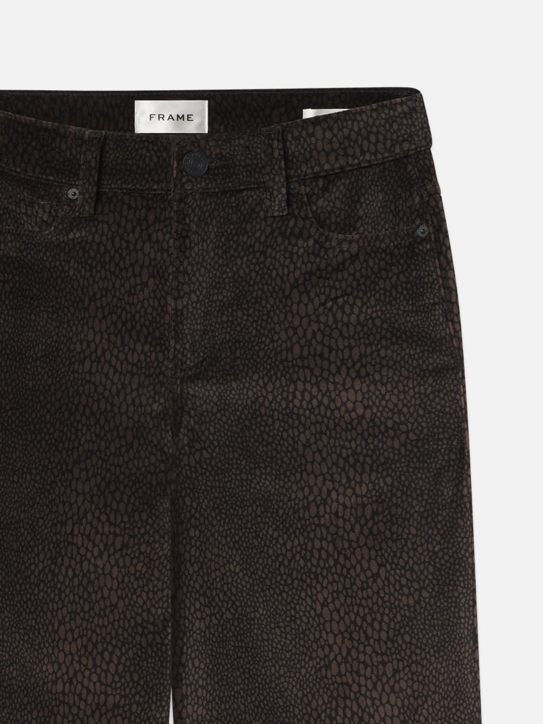 FRAME Le Slim Palazzo Velveteen in<Women Wide Leg