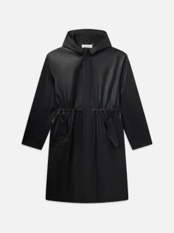 FRAME Leather Parka in< Leather & Suede|Jackets & Coats