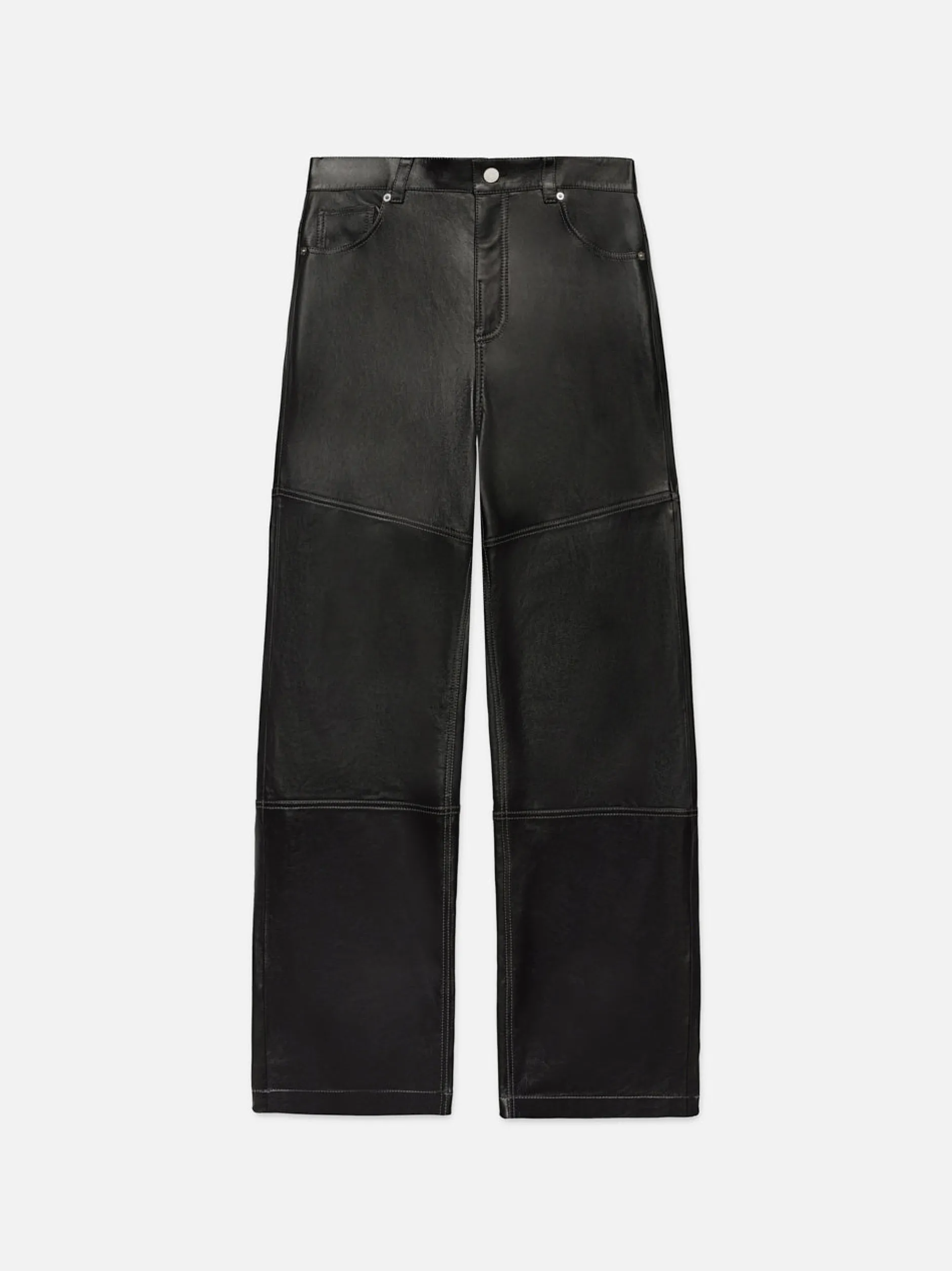 FRAME Leather Trouser in< Leather & Suede|Pants & Shorts