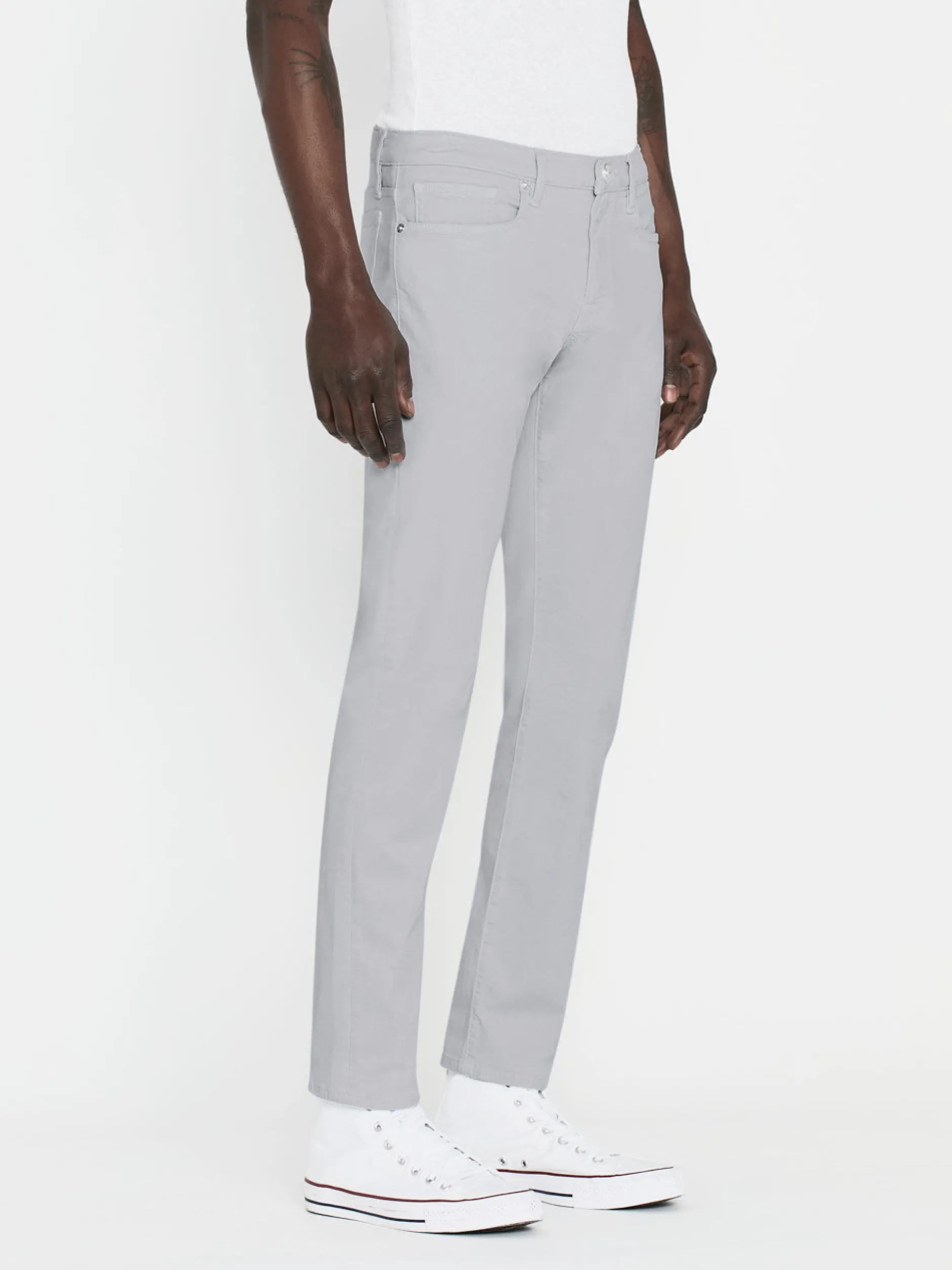 FRAME L'Homme Slim Brushed Twill in Ballad Blue< Slim