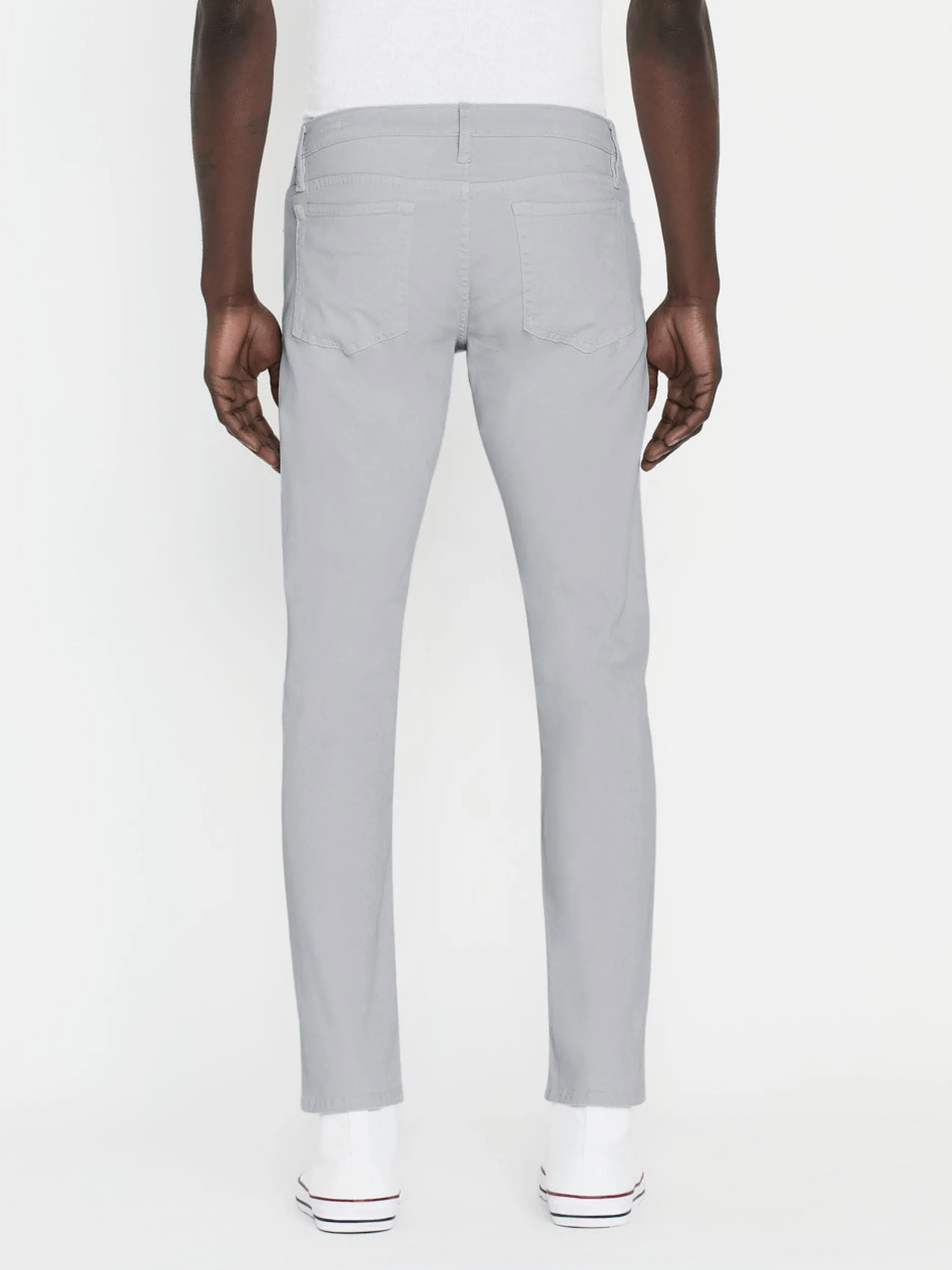 FRAME L'Homme Slim Brushed Twill in Ballad Blue< Slim