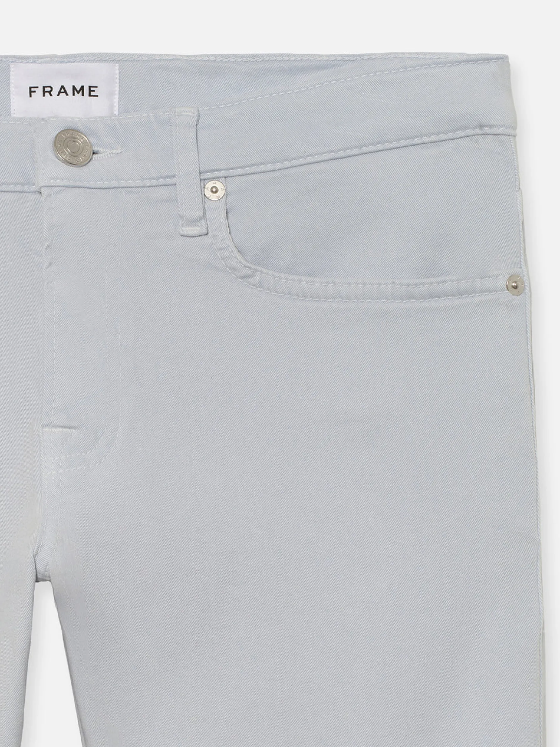 FRAME L'Homme Slim Brushed Twill in Ballad Blue< Slim