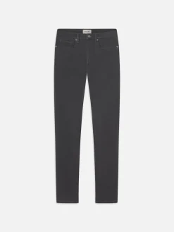 FRAME L'Homme Slim Brushed Twill in Slate Gray< Slim