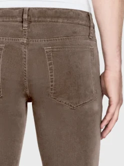 FRAME L'Homme Slim Brushed Twill in Dusty Grey< Slim