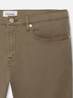 FRAME L'Homme Slim Lightweight Twill in Garage Dry Sage< Slim