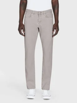 FRAME L'Homme Slim Twill in Garage Blue Grey< Slim