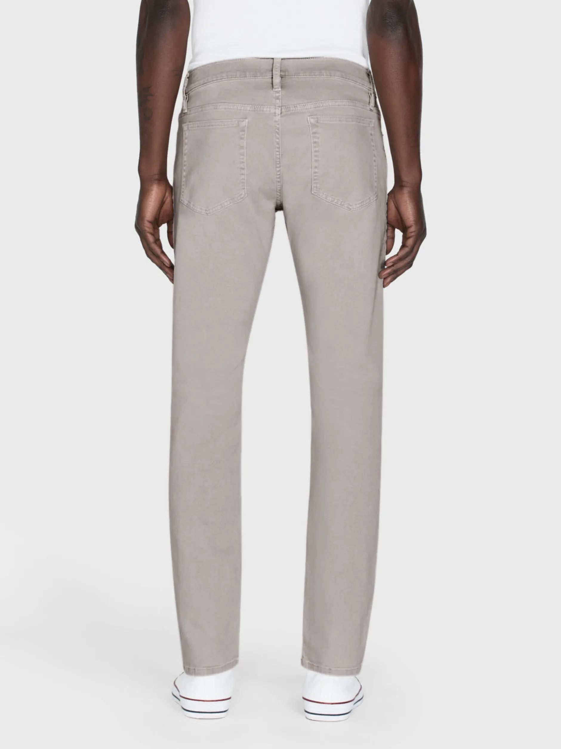 FRAME L'Homme Slim Twill in Garage Blue Grey< Slim
