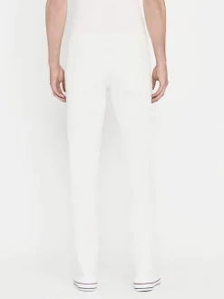 FRAME L'Homme Slim Twill in Whisper White< Slim|Pants & Shorts