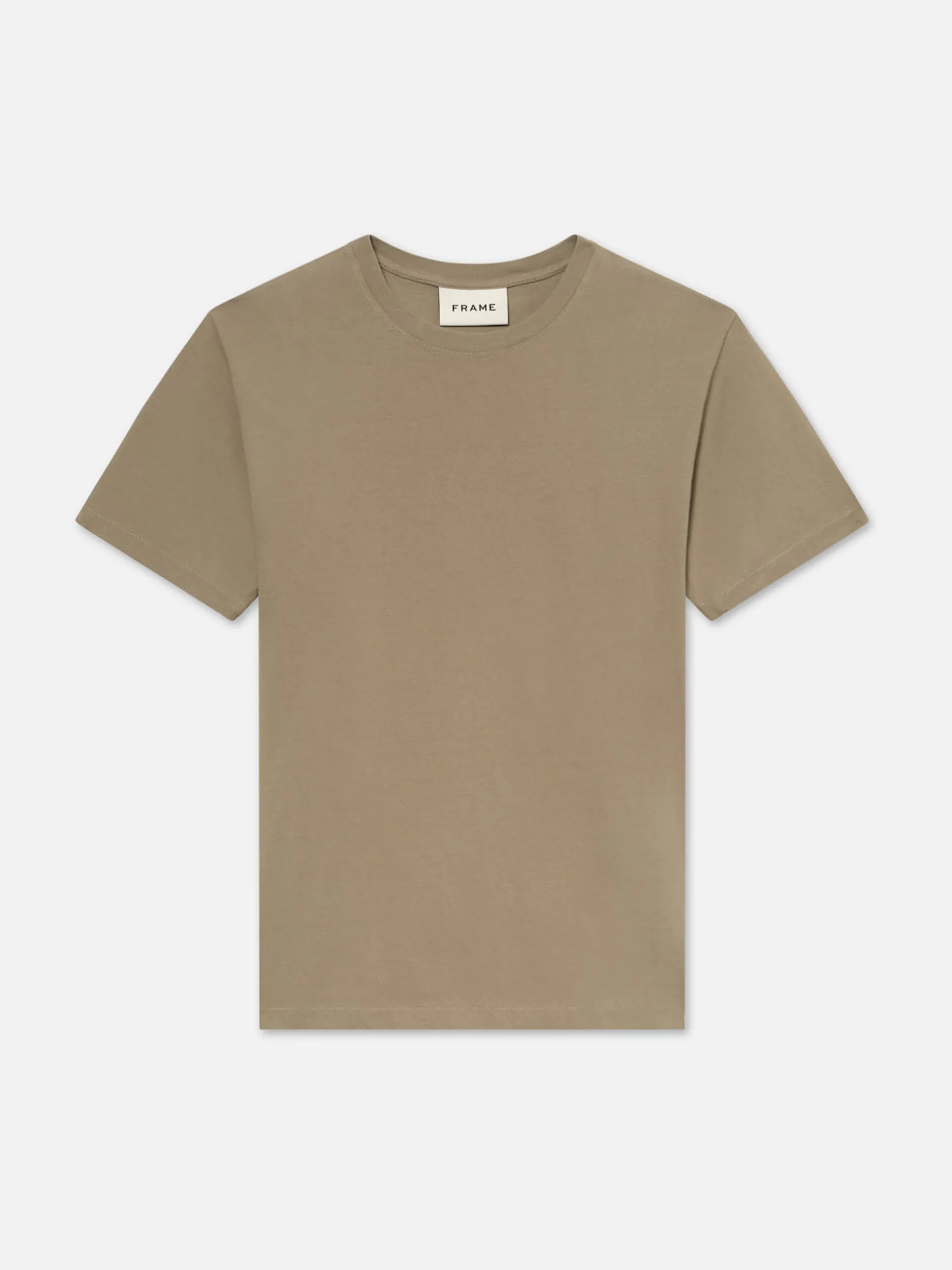 FRAME Logo Tee in Dry Sage< Tees & Polos