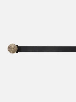 FRAME Medallion Buckle Belt in<Women Belts|All Accessories & Shoes