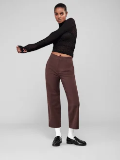 FRAME Mesh Lace Turtleneck in<Women Tops & Blouses