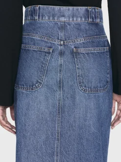FRAME Modern Pocket Midi Skirt in<Women Skirts & Shorts