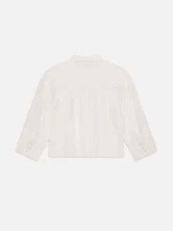 FRAME Modern Puff Sleeve Shirt in<Women Tops & Blouses