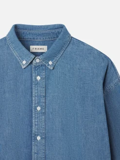 FRAME Modern Shirt in< Denim Shirts|Shirts